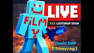 🔴DONUT SMP LIVE🔴│ 0-100m challenge till unban