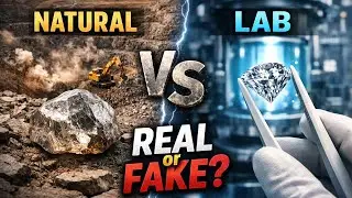Natural Diamond vs Lab-Grown Diamond | Factory Process Comparison 💎