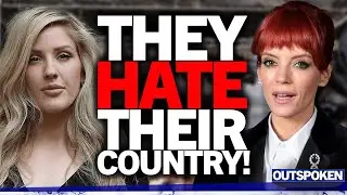&ldquo;Hate their country!&rdquo; Outrage as Lily Allen & Ellie Goulding attack Epping migrant hotel protestors