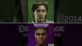 Character Creator in Inquisition VS Dragon Age: The Veilguard #dragonagetheveilguard