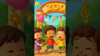 Fun Zoo Song 🦁 | Animals Learning Song for Kids | Hindi Cartoon Rhymes & Kids Songs #shorts