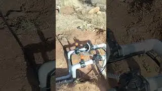Automatic Valves without motor works with tank pressure #water #innovation  #smartirrigation