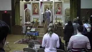 St Michael UOC Theophany Compline and Great Blessing of Water 2014-01-18