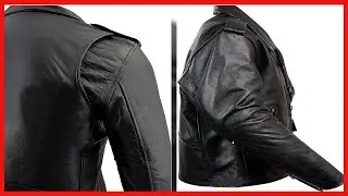 Premium Milled Cowhide Biker Jacket: Durable Style Meets Classic Design