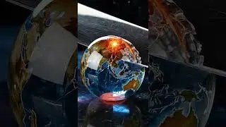😱 What's INSIDE Earth? AI Cuts Our Planet In Half! #Shorts