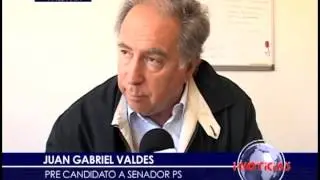 Juan Gabriel Vald&eacute;s busca el senado