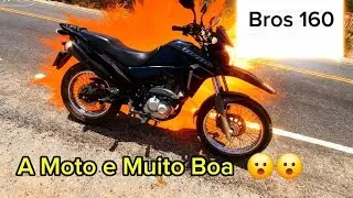 (Bros 160 2024) Impressão Que eu Achei Da Moto Recompensa 😮🔥