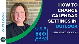 Outlook Tips & Tricks - How to Change Calendar Settings [A-ha! #139]