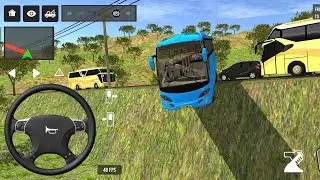 Euro Bus Driving Game 2024 Indonesia Bus Simulator Public Transportation Android Gameplay 804