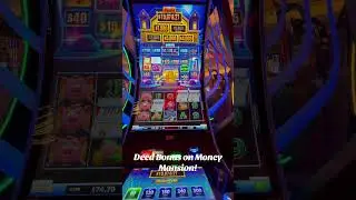 Quick little deed bonus on Huff N Puff Money Mansion 💵🎰 #gambler #trending #slot