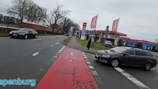 E-Scooter Tour 2025   Papenburg  nach Ihrhove - Gasthuus Uhlenhof - 4k60fps