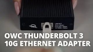 Introducing the OWC Thunderbolt 3 10G Ethernet Adapter