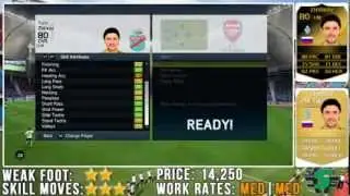 FIFA 14 - IF Yuriy Zhirkov (80) Player Review w/ In Game Stats & Gameplay