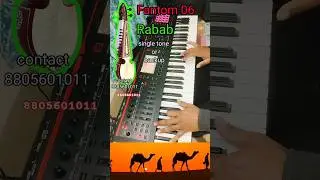 Fantom 06 single tone or backup contacts number 8805601011 rabab tone keyboard synthesizer