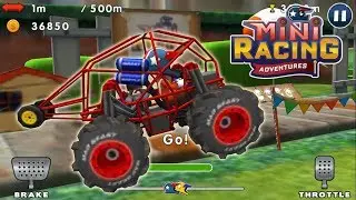Игры машинки гонки мультики про машинки детские крутая игра Mini Racing #2
