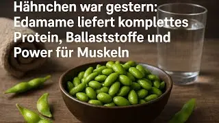Pflanzliche Superkraft: Warum Edamame mehr als nur Protein bietet und Fleisch alt aussehen l&auml;sst