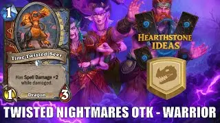 Twisted Nightmares OTK - Warrior ®Standard Hearthstone Gameplay