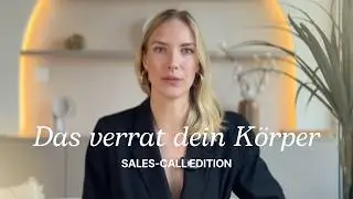 Decoding Remote Sales K&ouml;rpersprache (Zoom Edition)