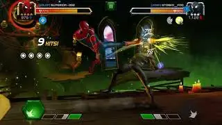Marvel Contest of Champions Spider-Man (Stark Enhanced) vs Spider-Man (Stealth Suit￼)