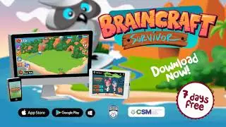 Braincraft Survivor (Brain Training App)