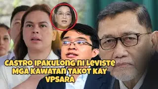 Umaatras na! Sabi ni Rep.Puno wala n sila Time sa Impeachment! Castro Ikulong na!