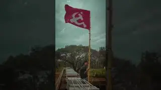 Red salute comrade