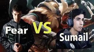 Fear Troll Warlord vs Sumail Juggernaut - Fear's Perspective - Dota 2