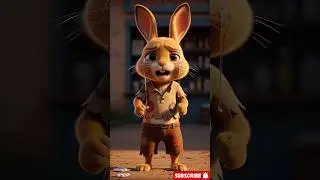 &ldquo;Poor Rabbit&rsquo;s Struggle ❤️ | Emotional Story of a Son Saving His Father | AI Animated Short&rdquo;#shorts