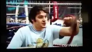 WOW!! 18 YEAR OLD TYSON FURY PREDICTS THE FUTURE WITH 1ST COACH STEVE EGAN