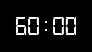 1 Hour-60 Minutes Countdown Timer | 7 Segment Display