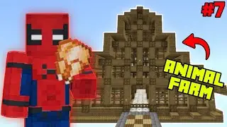 Minecraft One Block In Tamil Part-7/ Build Animal Farm @SURYA-2_2 