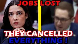 AOC EXPOSES DISASTER: 170,000 Jobs LOST as Energy Projects Get AXED