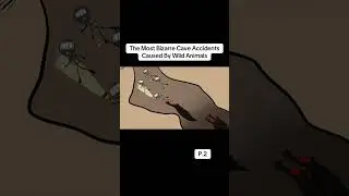 The most bizarre cave accidents caused by wild animals. 