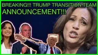 TRUMP SHOCKS America with Surprise Transition Team Pick