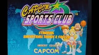 Capcom Sports Club Intro