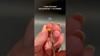 Fix Loose Beads: Rubber Tube Trick ✨
