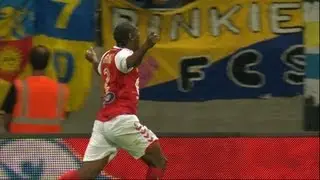 But Sloan PRIVAT (90' +3 csc) - Stade de Reims - FC Sochaux-Montb&eacute;liard (1-0) / 2012-13