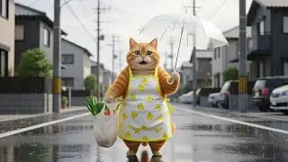 Ginger Kitten Takes Care of Mama Cat & Cleans the House 🧹🐱 | Wholesome Cute Cats || Ginger&rsquo;s City