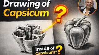 How to Draw a Capsicum | Easy Shading Tutorial | Ashis Art