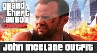 GTA 5 Online - Die Hard John McClane Outfit and Customization