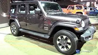 2018 Jeep Wrangler Sahara Unlimited - Exterior and Interior Walkaround - 2018 Detroit Auto Show