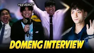 DOMENG Interview after securing the FINALS! 