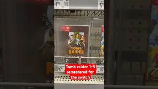 Tomb raider 1-3 remastered for Switch @Walmart #nintendoswitch #tombraider2026 #nintendo