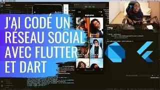 J'ai codé un réseau social avec flutter et dart