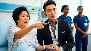 Korean Mafia Boss's Dying Mother Pointed at the Black Nurse and Said 