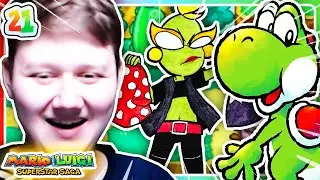 🌱 Das Yoshi-THEATER und MODEDESIGNS 👕 Mario & Luigi: Superstar Saga #21