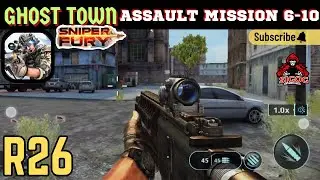 The REAL Reason Sigog Dominates Sniper Fury R26 in Ghost Town Assault Mission 6-10