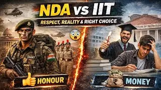 NDA vs IIT | Reality, Respect & Right Choice 🇮🇳