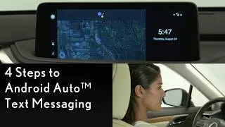 How-To Text Message with Android Auto | Lexus