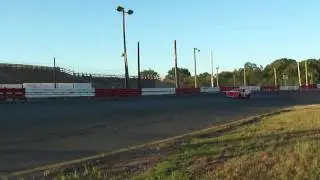 Top speed car at racing school.